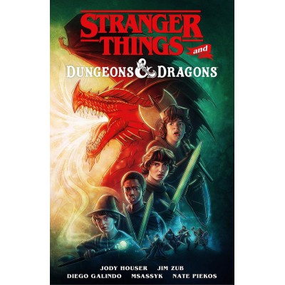 Комикс Stranger Things and Dungeons & Dragons